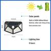 Pailide Solar Motion Sensor Outdoor Wall Light