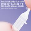 Infant Nose Suction Device, Portable Nasal Aspirator with Gentle Silicone Nozzle, Easy Operate for Congestion Relief