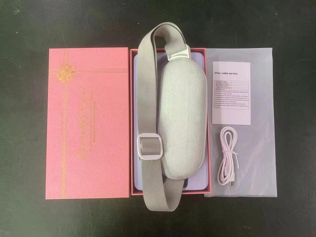 Cross-Border Digital Heating Waist Belt for Menstrual Relief with Vibration and Lumbar Support