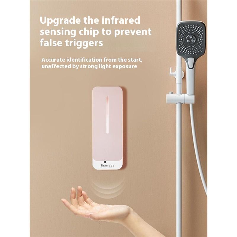 Automatic Induction Soap Dispenser Hand Sanitizer Shampoo Shower Gel Smart Mobile Phone Wall-mounted Charging Detergent
