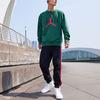 Air Jordan Sports Casual Crew Neck Sweatshirt Men Tops Green DO9153-333