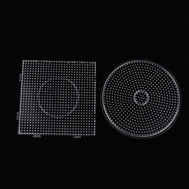 5Mm Kids Hama Beads Toy Diy Fuse Beads Iron Beads Tool Educational Tangram Jigsaw Puzzle Melting Bead Pegboard Template