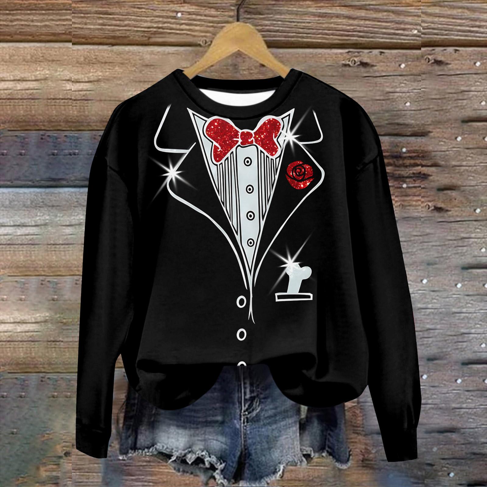 

Женские зимние топы, женская толстовка с длинным рукавом, повседневная, с круглым вырезом, свободный крой, флисовые топы Pollover S