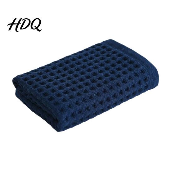 Lightweight Breathable Body Towel Cotton Waffle Towels Quick Dry Bath Soft Natural Guest Absorbent Travel for Bathroom Spa Gym Pool Luxury