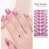 8 Sheets Gel Based Nail Polish Gel Film 16 Finger Set Nail Polish Sticker  Professional Nails