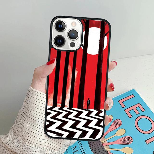 

TVries Twin Peaks phone Case Cover For iPhone 17 Air 16 15 14 Plus apple 16 11 12 13 Pro Max coque iPhone 13