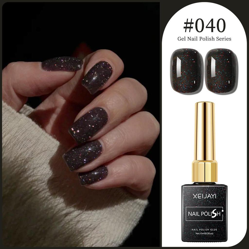 XEIJAYI 15ml Solid Color Nail Gel - 72 Color Options for Nail Art Salons