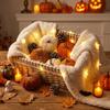Multi Sizes Faux Pumpkin Tabletop Decor Halloween Artificial Decoration  Harvest Season Decor