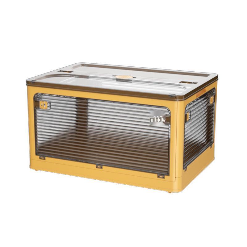 Transparenter Faltbarer Kleiderschrank-Organizer: Kleider- & Quilt-Aufbewahrungsbox