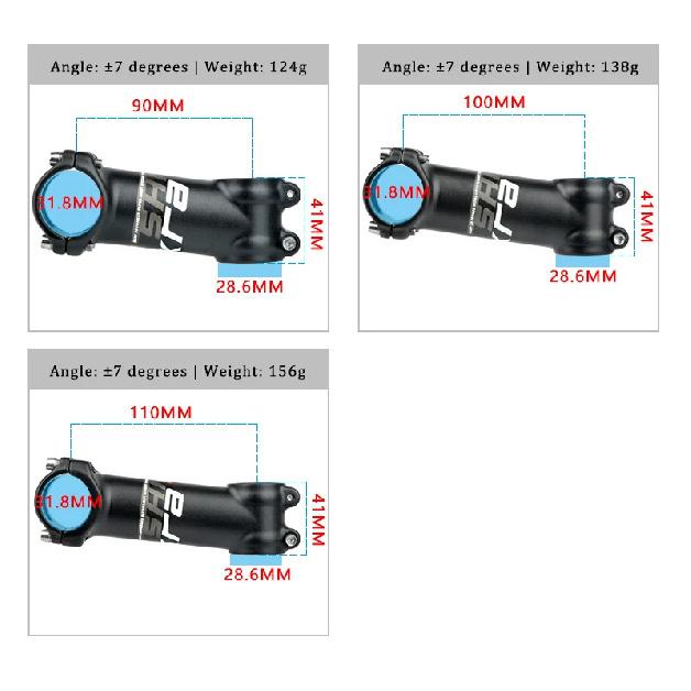 SHIKRA Mtb Power Stem Road Mountain Bike Handlebar Advance Negative Table 45/55/60/70/80/90/100/110MM Stem Riser 31 8 Bridge