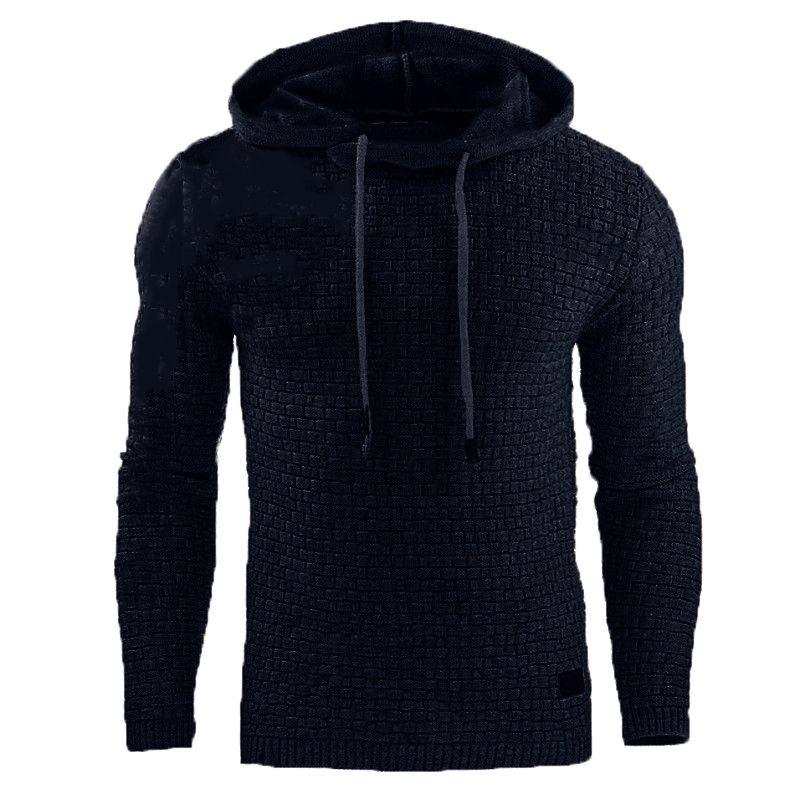 Men's Soft Hooded Pullover Jacket In Fashionable Colors For Stylish Comfort
