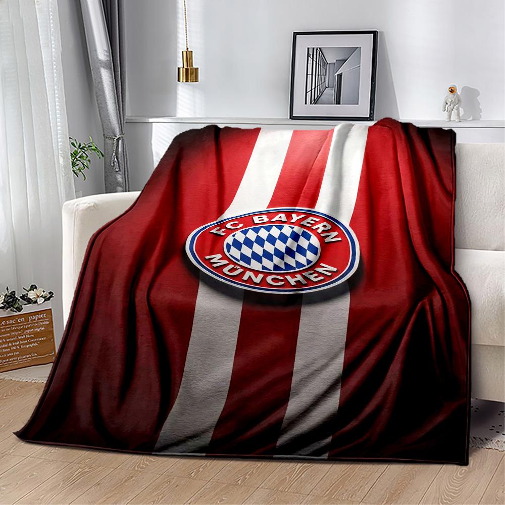Bayern Munich Blanket Ultra-Soft Great for Chair Livingroom Bed Four Seasons Universal Digital Print Birthday Christmas Gift Blanket