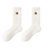 Australian velvet socks women's medium tube winter warm thickened velvet girls sleep socks cute confinement plush stockings