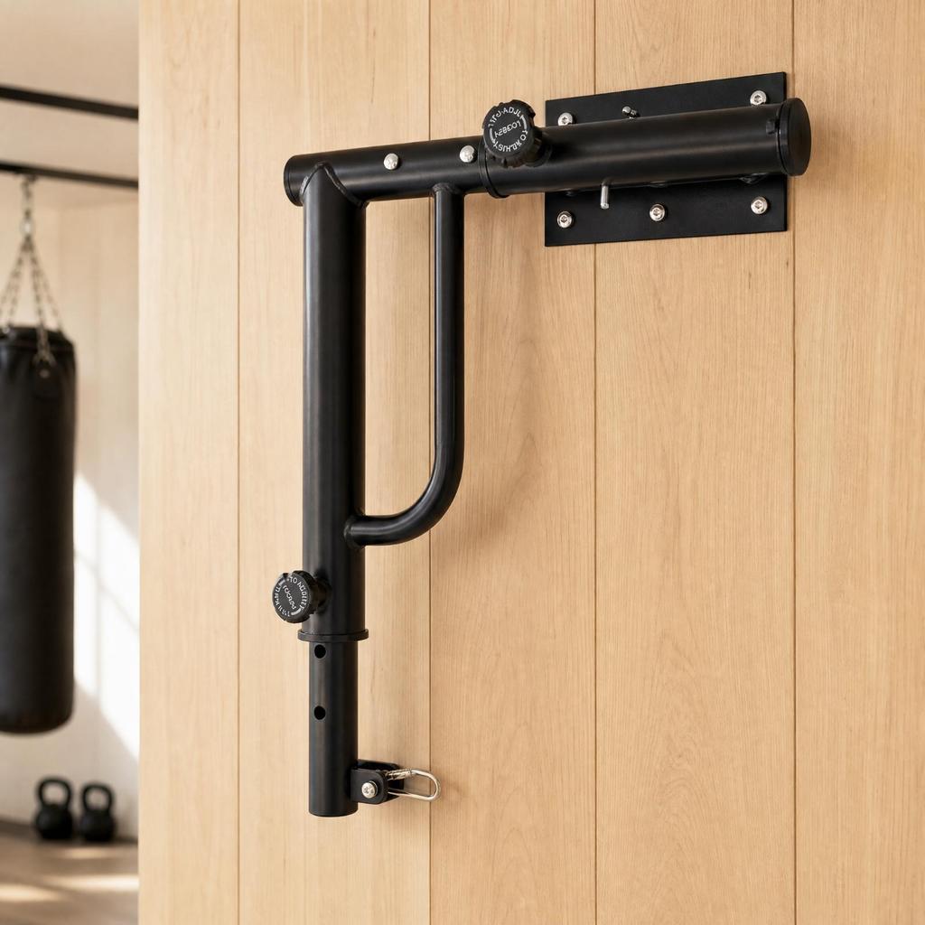 Bracket Sturdy Wall-Mounted Heavy Bag for Training Room, Garage