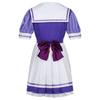 Cosplay Uma Musume Tracy Summer Krótki Rękaw Mundurek Szkolny Mundurek JK Anime Gra Cosplay Kostium Uma Musume