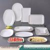 White Melamine Multi-Purpose Serving Plates