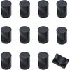 12 Pcs Aluminum Cylinder Drawer Pulls Wardrobe Knobs Modern Cylindrical Handle Minimalist Cabinet Handle Used for Cabinet Dresser