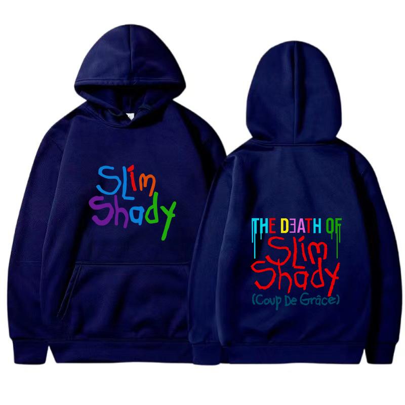Hot Eminem New Album The Death of Slim Shady Renaissance Hoodies Women Clothing Harajuku Autunm Winter Unisex Graphic Pullovers