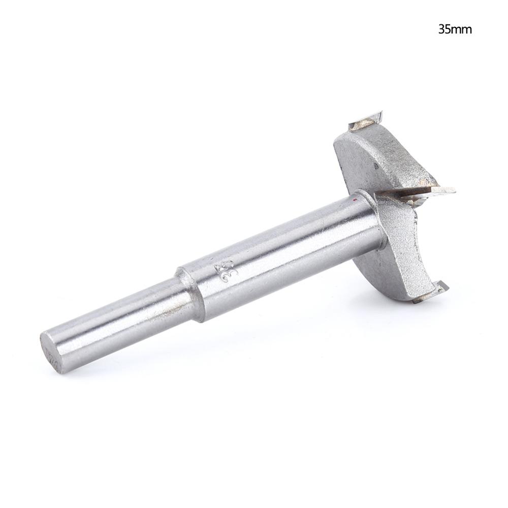 Broca Forstner de 35 mm de Diámetro Filo de Corte Afilado Broca para Carpintería Perforación de Agujeros para Bisagras