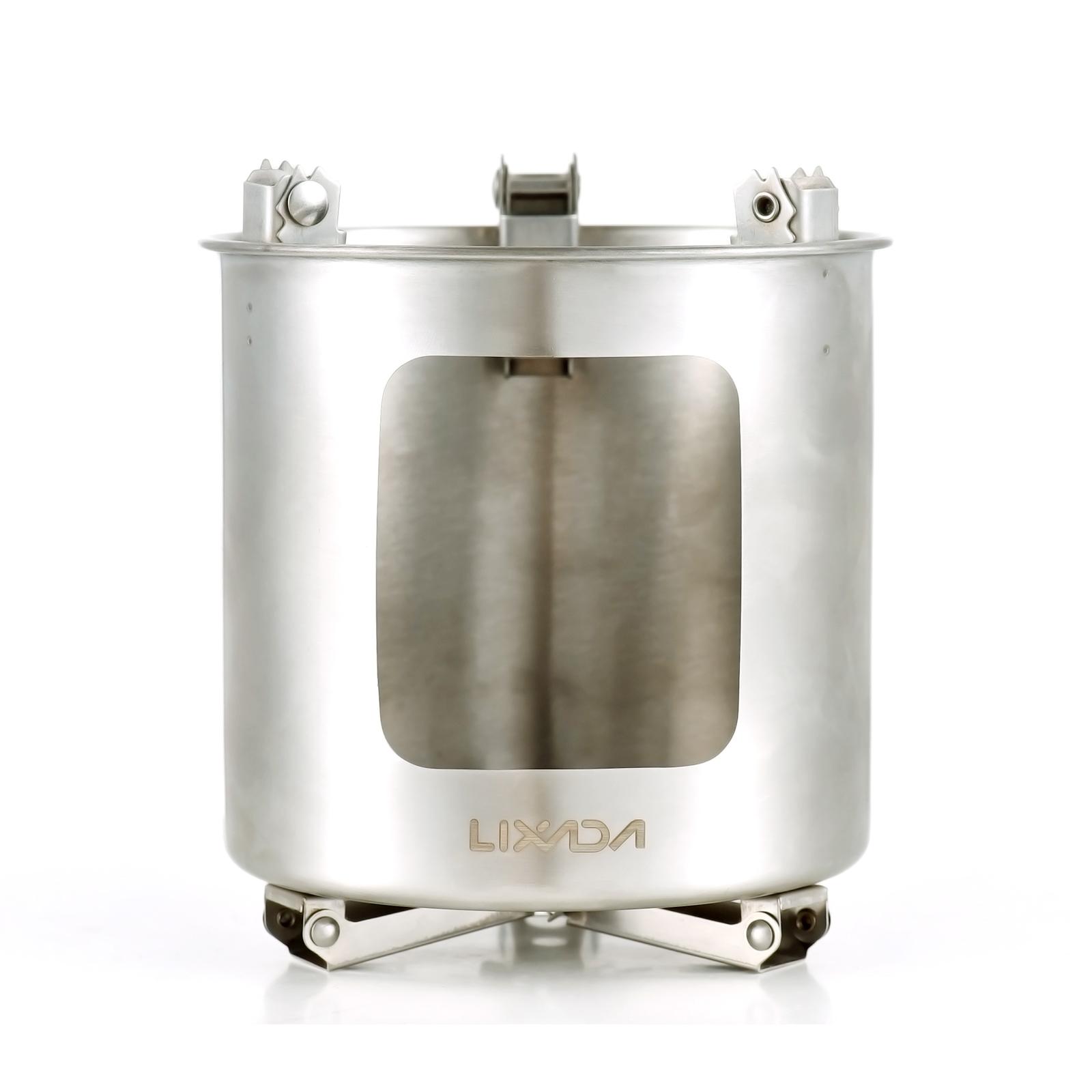 Дровяная печь из нержавеющей стали — фото 9