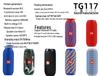 TG117 Portable Wireless Bluetooth Speaker with Subwoofer, Card Slot & K-song Live Streaming for Outdoor Use