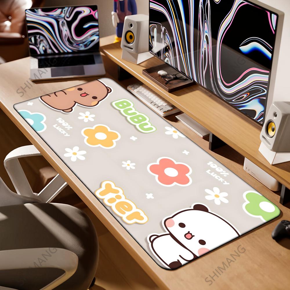 Bubu Dudu Gamer Deskmat Xxl Mouse Pad Anime Computer Table Mat Pc Gaming Accessories Mousepad Large Mats Office Mause Pads Setup
