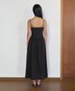 Manggomaenipeullijeu Sherry Shirring One Piece_Black