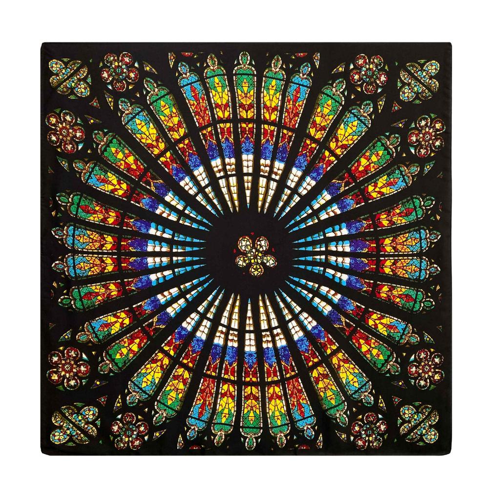 High-quality Luxurious Silk Scarves Headband Scarfs Neck Scarf For Women Chain Silk Scarf Women's Decorative Shawl EMA