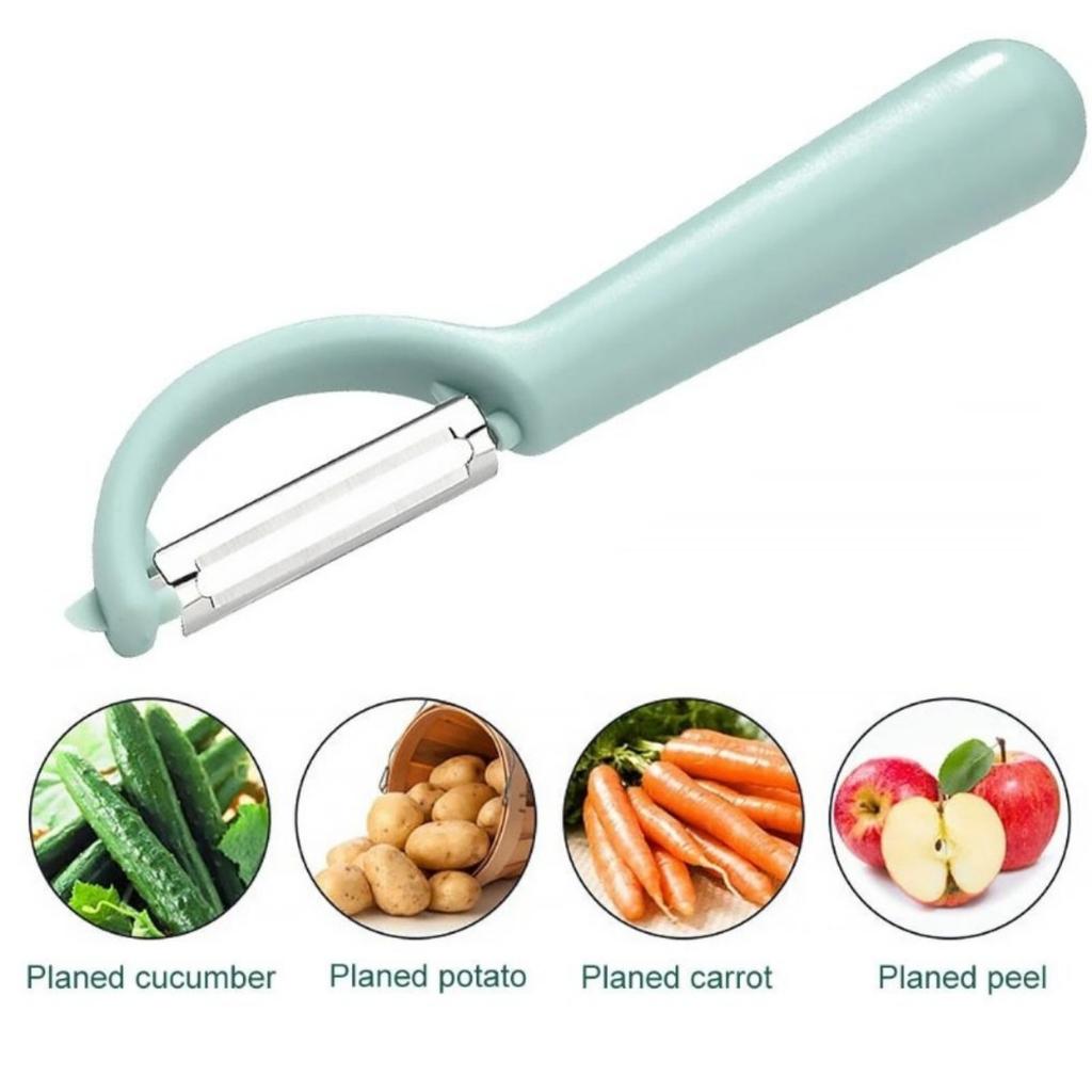 1 Pcs Stainless Steel Fruit Vegetable Peeler Potatoes Peelers Carrot Peeling Tool Fruit Scraper Kitchen Gadget Accessories