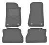 Velour Graphite Car Mats For: Jeep Wrangler IV Rubicon Off-road (2017-)