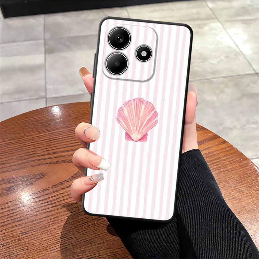 Case for Xiaomi Redmi Note 12S 11 13 12 Pro Plus 10 9 8 Pro 9s 11S 10S Soft Back Phone Cover Marine Animals