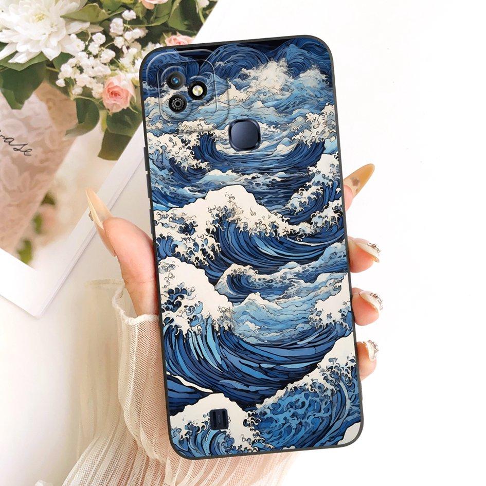 For Infinix Smart HD 2021 Case Cute Cartoon Cat Back Cover Candy Painted Soft Silicone Phone Shell For Infinix SmartHD 2021 Capa