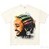 Drake Vintage Rap Portrait Graphic Oversized TShirt Unisex Hip Hop Streetwear Cotton Hot selling leisure Tee