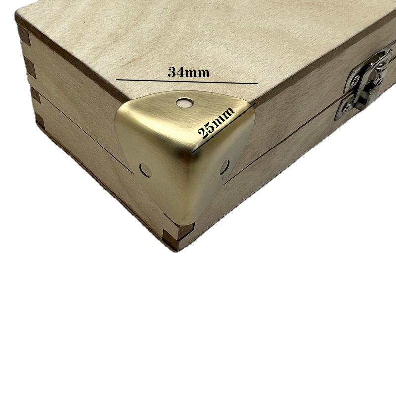 Narożnik ze stali nierdzewnej do pudełek rzemieślniczych 25x25mm