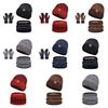 Knitted Winter Hat And Gloves Set With Fleece Lining For Men And Women