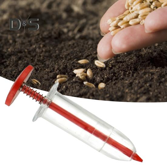 Mini-Samenstreuer-Set, manueller Samenspender, Hand-Samensämaschine für winzige Samen, Gartenumpflanzung, Pflanzung