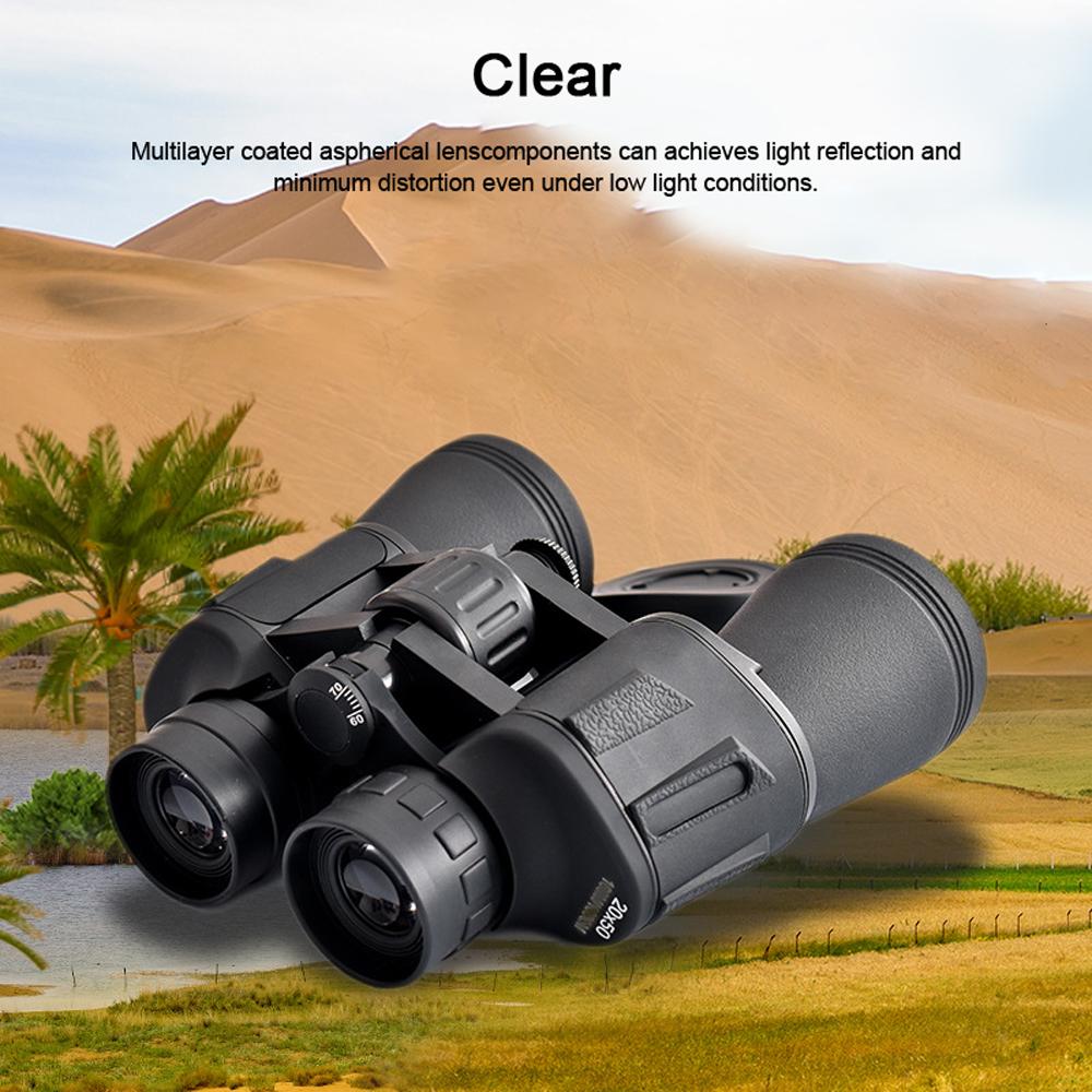 Portable Handheld Hiking Binoculars High Clear Telescopes for Outdoor Large Eyepiece Binoculars