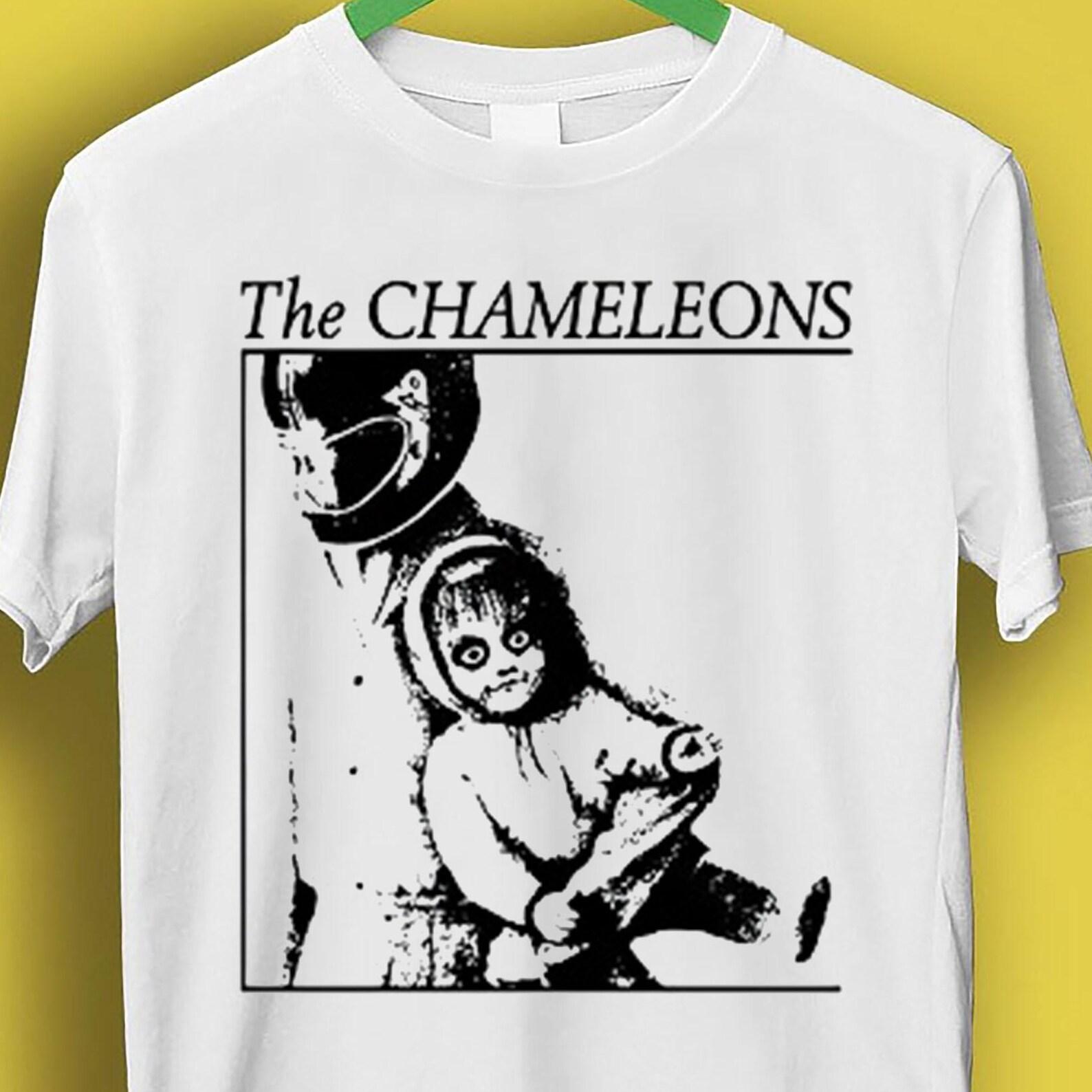 Плакат рок-группы The Chameleons Музыка Бестселлер Подарок Футболка P2829 2XL