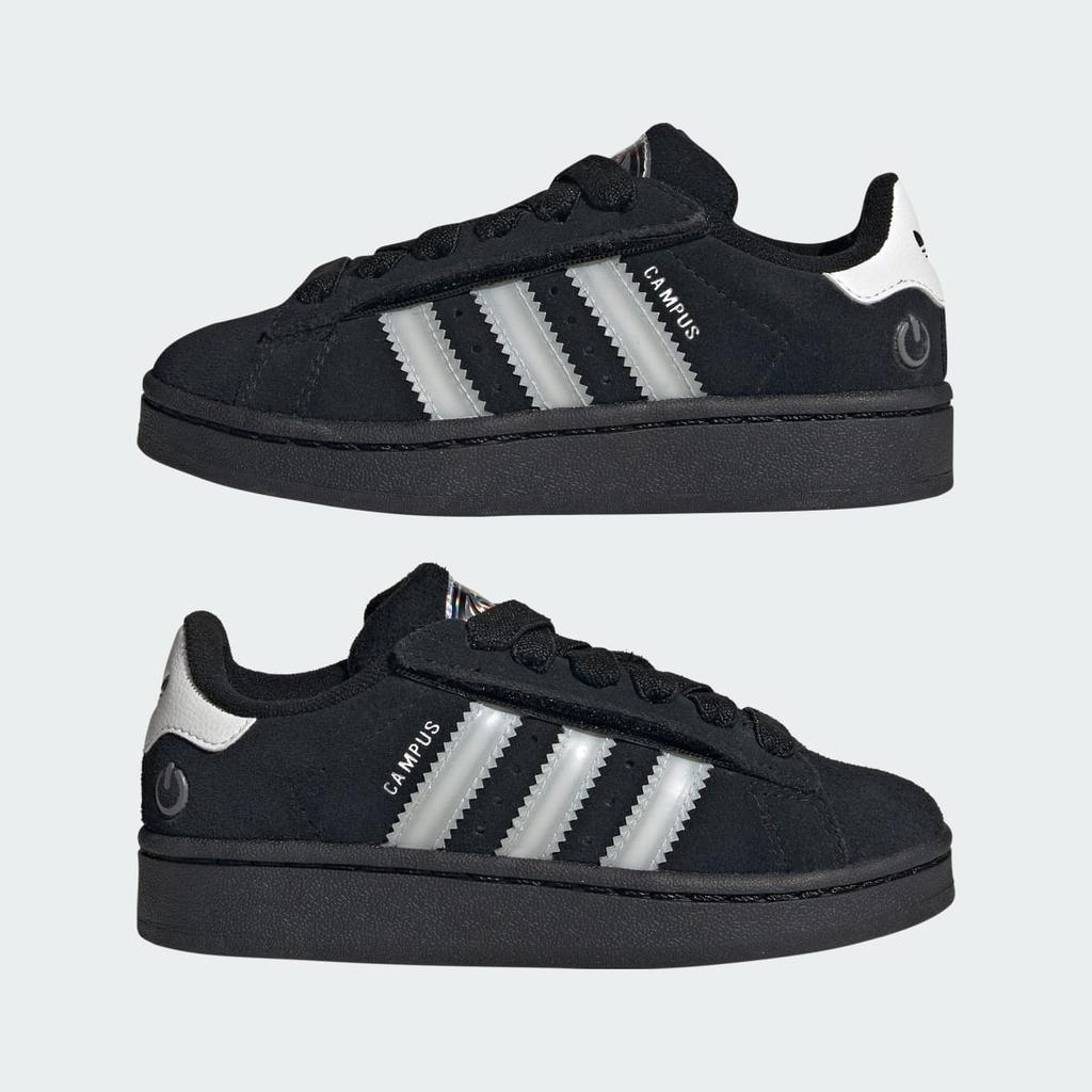 adidas CAMPUS 00s LED LIGHTS CF EL C KI9394 Kids' Originals Sneakers Core Black / Cloud White / Pure Purple