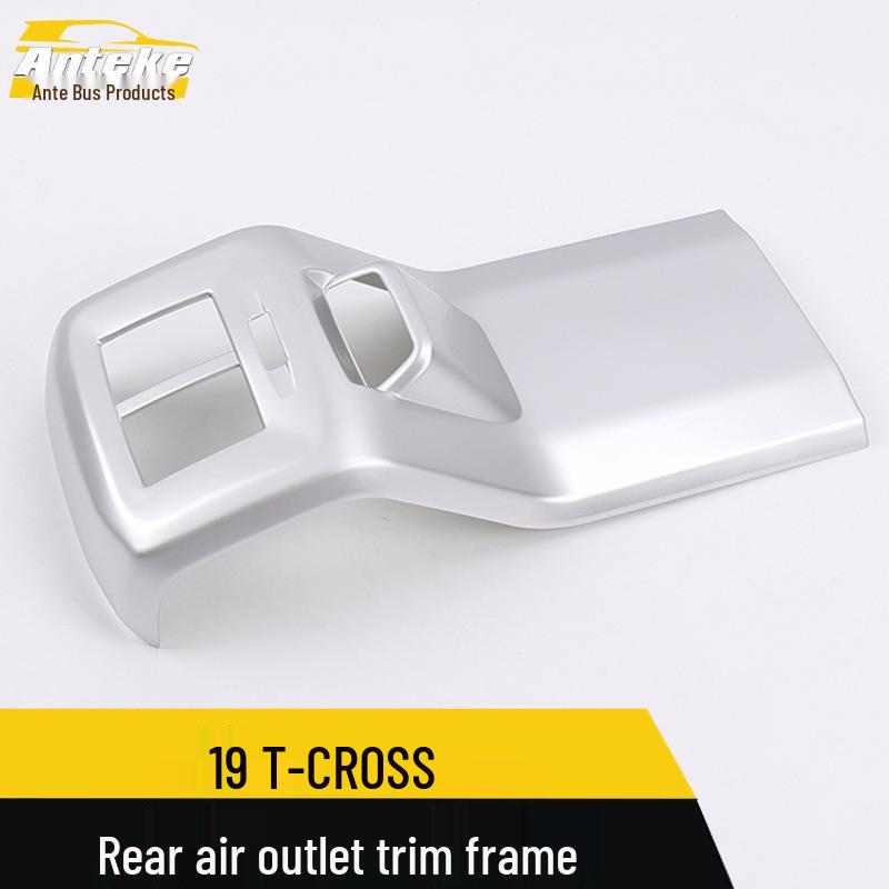 T-CROSS Rear Air Outlet Sequins & Electroplated Seat A/C Anti-Kick Pad Stickers