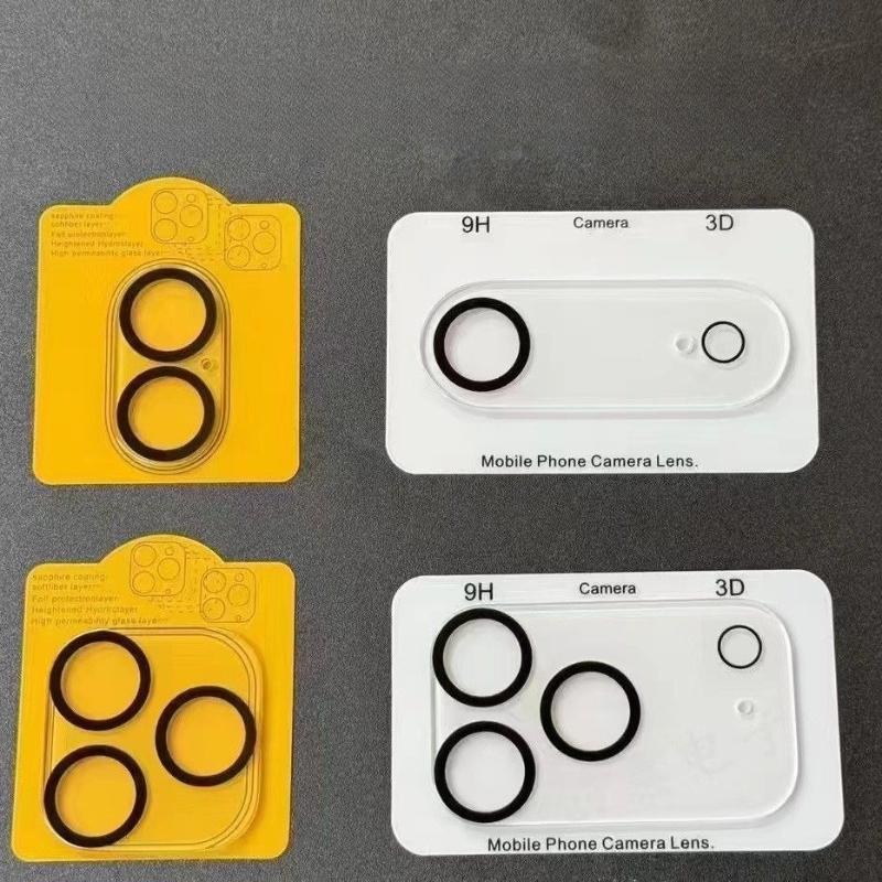 1-3/30-100PCS Anti-fingerprint Tempered Glass Camera Lens Protector Cover For IPhone17 Air Pro Max Rear Anti-scratch Protect Cap