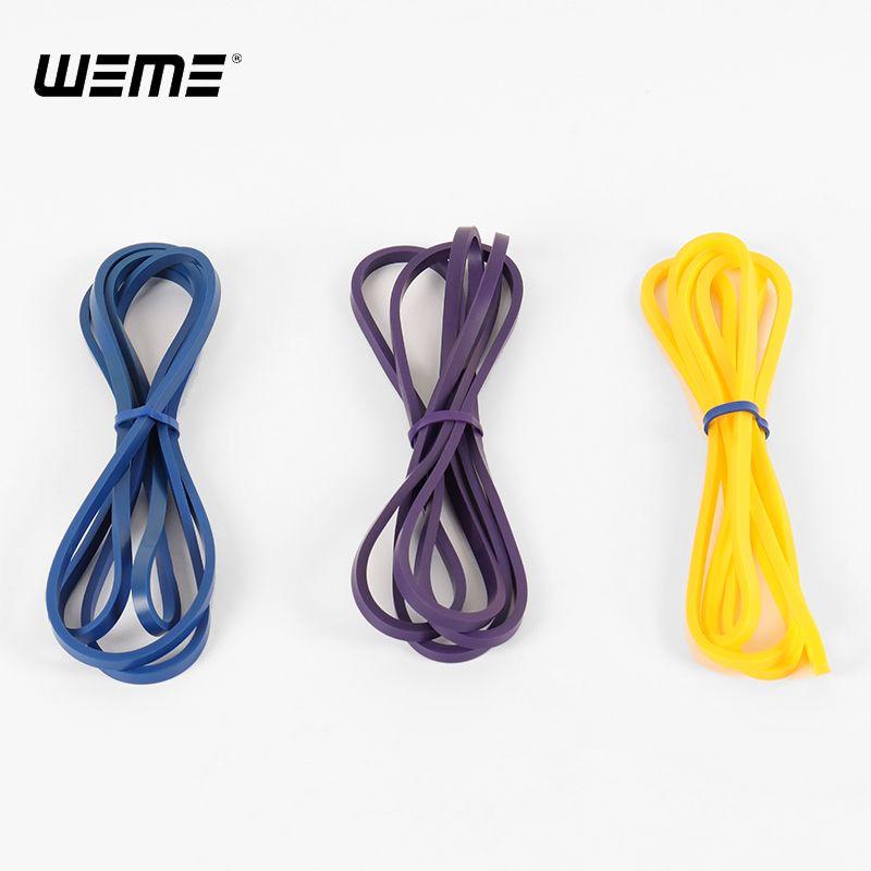 

Track and Field Outbreak Resistance Band Pull-up Booster Stripe Yoga Tension Strap Two-Color Easy Storage Fitness Resistance Band 15 pounds resistance one (color random delivery)