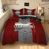 Fc Emmen Bedding Quilt Set Quilt Cover Pillowcase Home Decoration Birthday Gift (1 * duvet cover + 2 * pillowcase, without core)