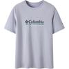 City Outdoor Series Mountain Outdoor Crew Neck Logo Letter Print Pullover Short Sleeve T-Shirt Women Tops Gray XR4400-581
