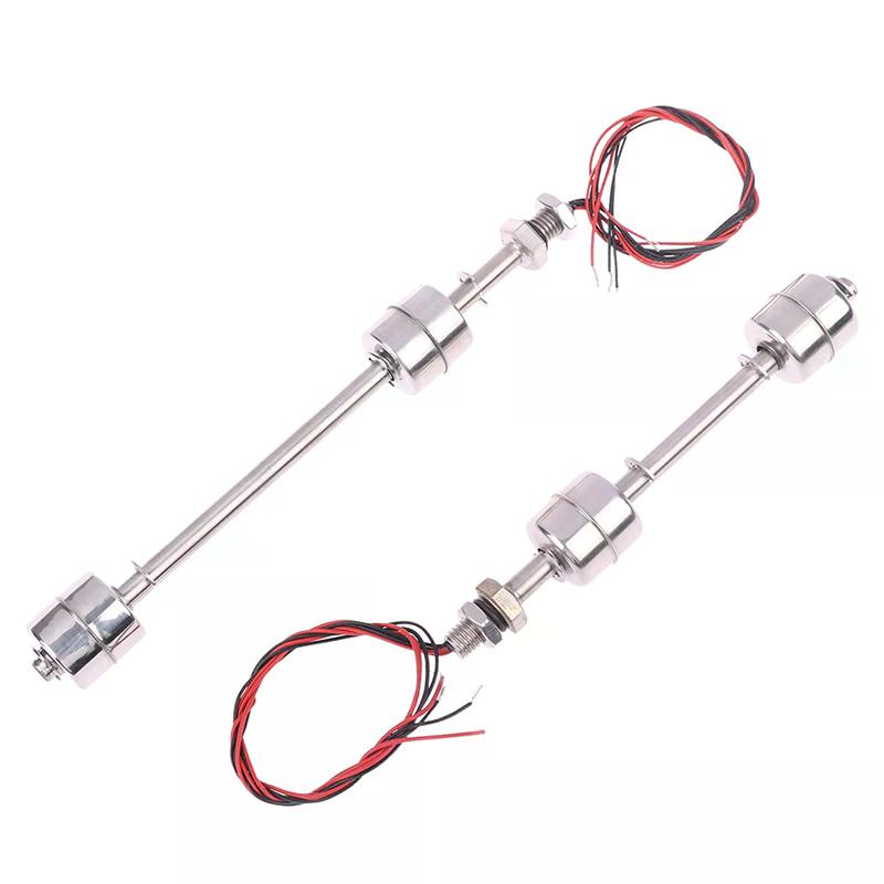 Double Balls Float Switch Stainless Steel Tank Pool Water Level Liquid Flow Sensor
