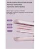New Wireless Rechargeable Hair Straightener Comb, Portable Anti-Damage Hair Care Styling Brush for Home Travel Use