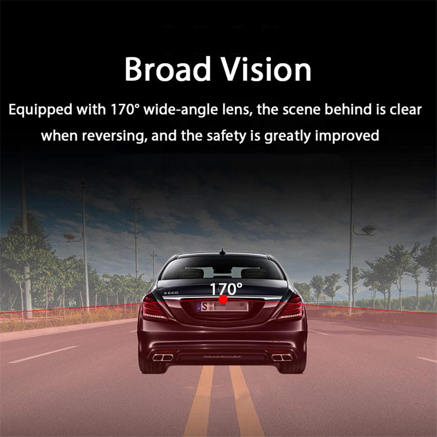 HD Fisheye Lens Car Rear Vew Camera For Opel Astra H J Corsa D Meriva A Vectra C