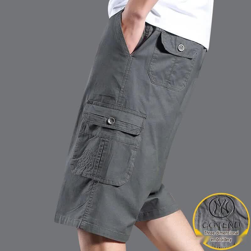 Pierre Cardin Men's Summer Loose Fit Cargo Capris