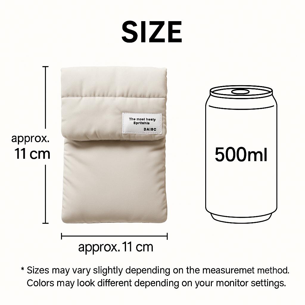 Mini Borsa a Tracolla Imbottita - Grigio