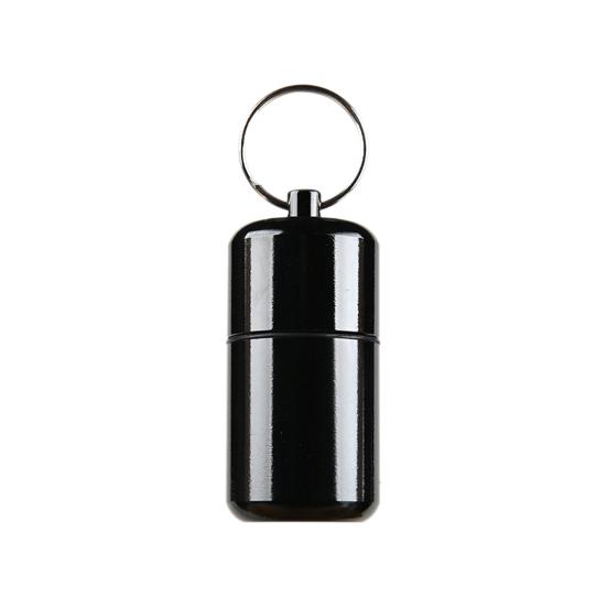 Pill Keychain Water-proof Rust Resistance Widely Use Small Pocket Pill Box Keychain